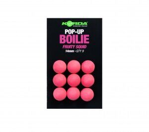 Korda - Pop Up Boilie Fruity Squid Pink 14mm