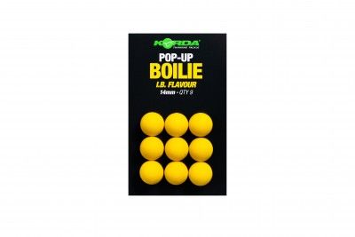 Korda - Pop Up Boilie IB Yellow 14mm