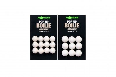 Korda - Pop Up Boilie Banoffee White 14mm - Imagen 3