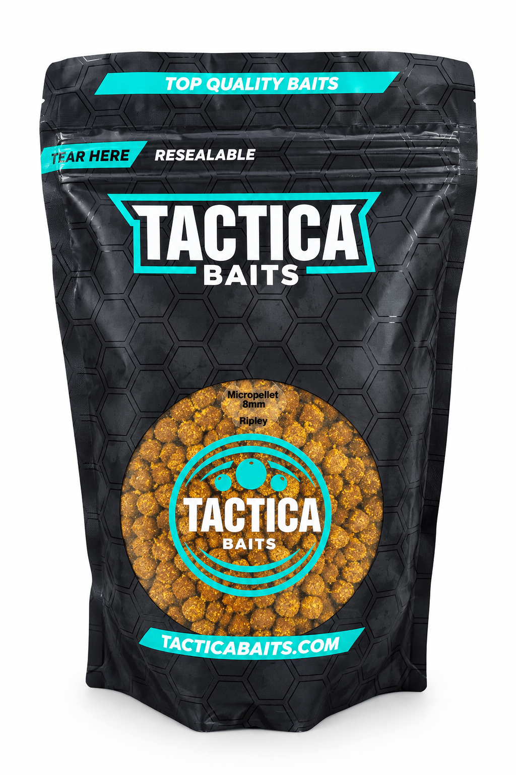 Tactica Baits Micropellet Coated 8mm 1kg Ripley Yellow
