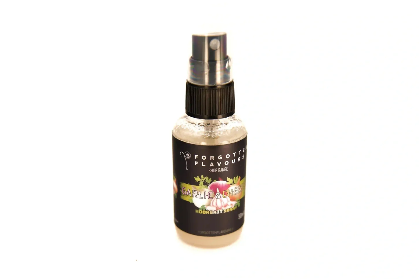 Forgotten Flavours Shop Range - Garlic & Cheese Hookbait Spray 50ml