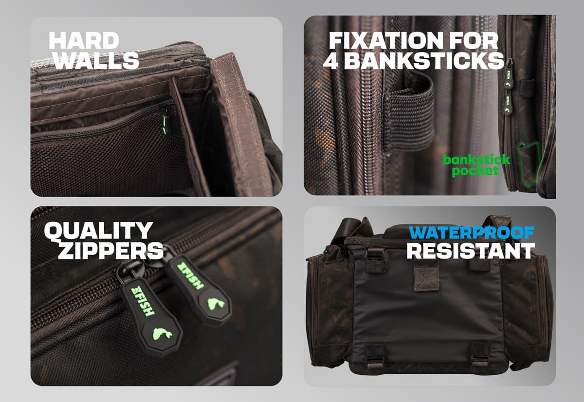 ZFISH Tactical Rucksack Z-CORE 2 in 1 - Imagen 3